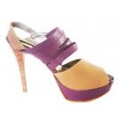 ANARRÔ PEEP TOE TRANÇADA NO PEITO DO PE